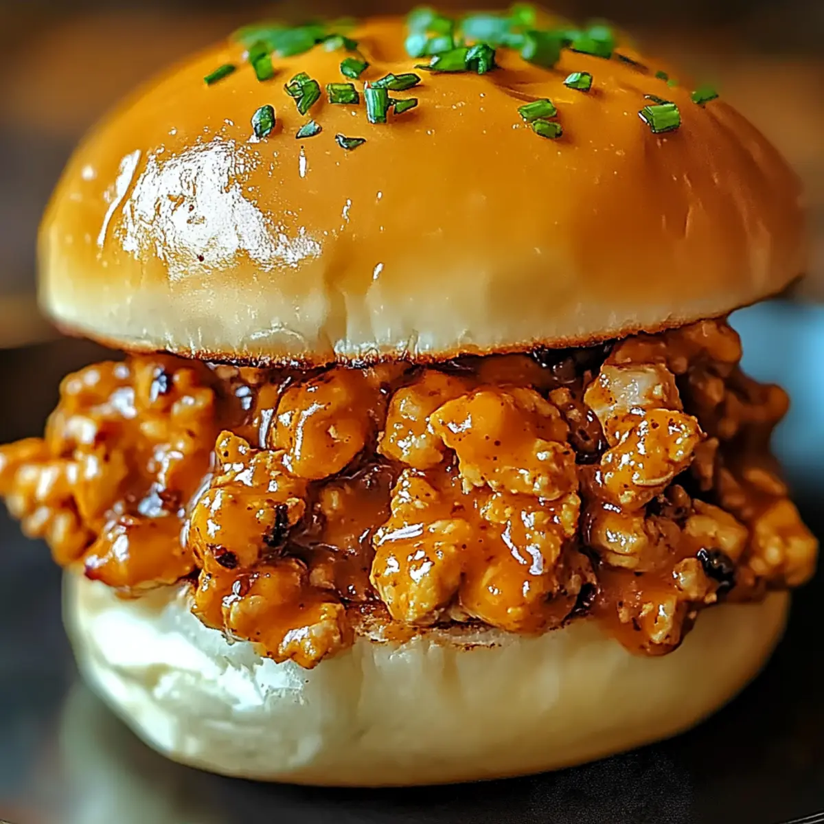 Easy Cajun Chicken Sloppy Joes