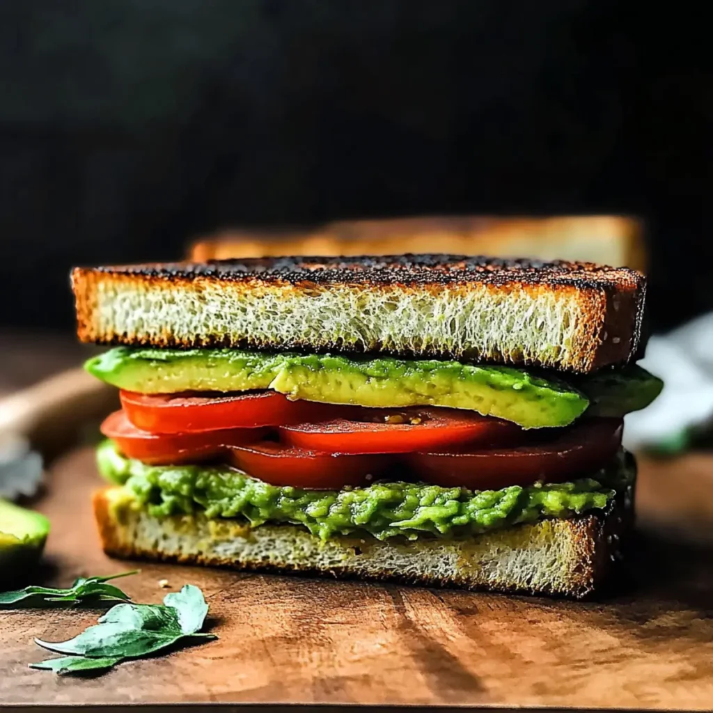 Tomato Avocado Sandwich