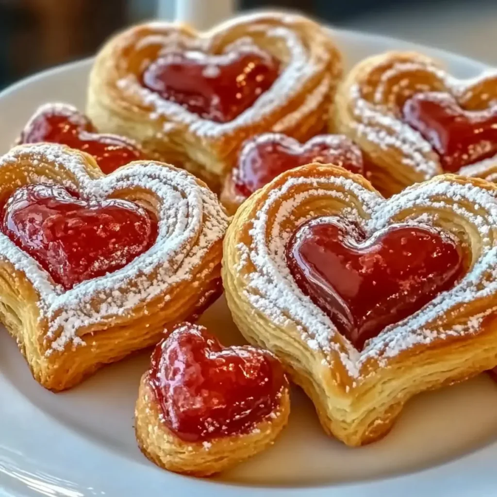 Decadent Valentine’s Love Letter Pastries