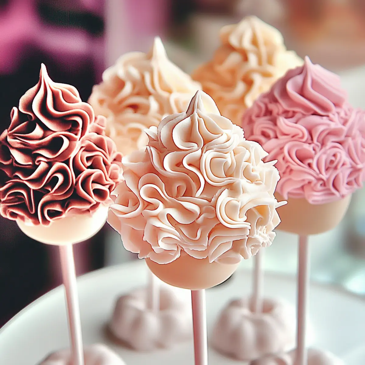 Ruffle Cake Pops