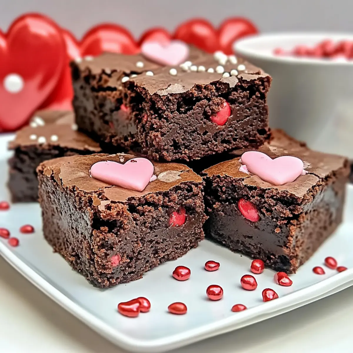 Valentine’s Day Brownies
