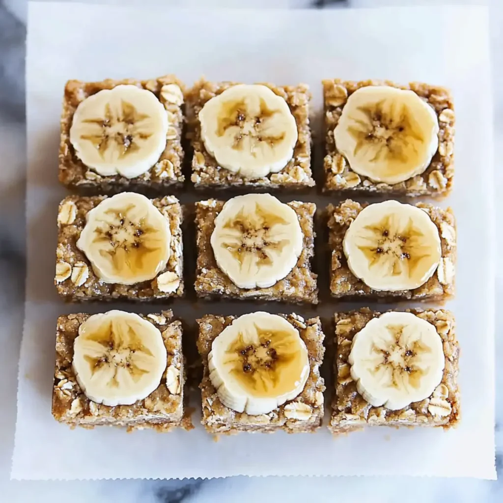 Easy Homemade Banana Oatmeal Bars