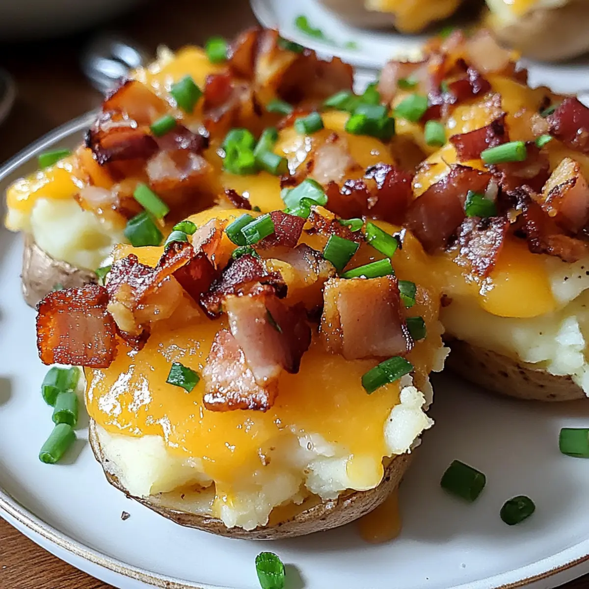 Loaded Smashed Potatoes