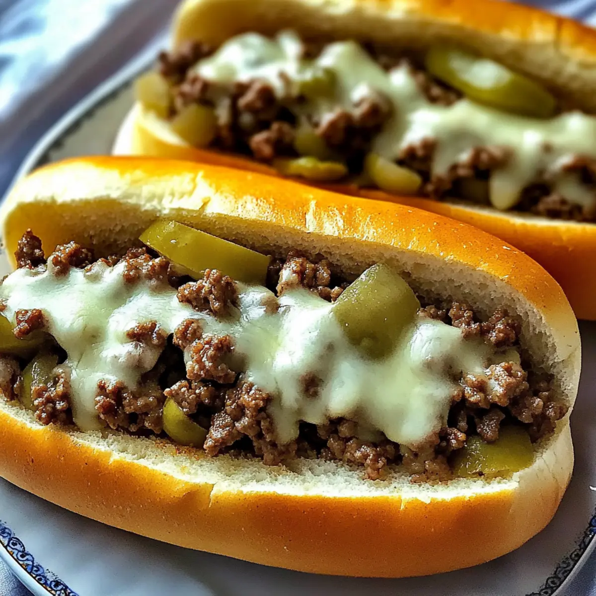 Savory Ground Beef Philly Cheesesteaks Ready in 25 Minutes