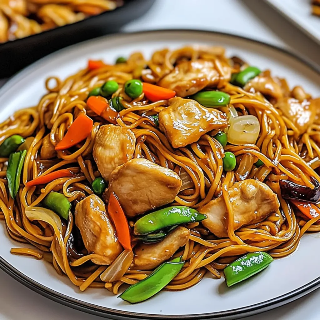 Chicken Lo Mein - Budget Friendly