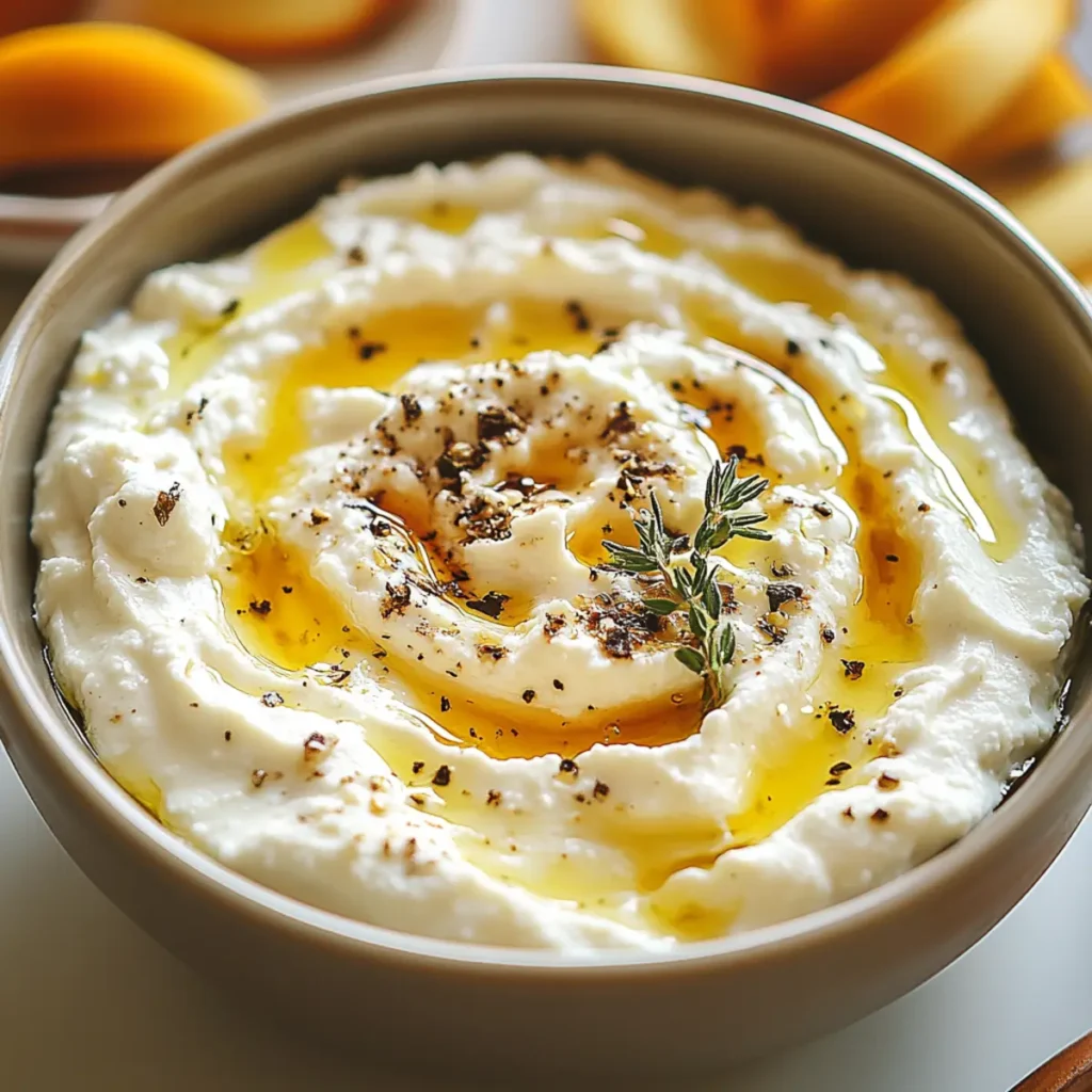 Ricotta Dip with Hot Honey