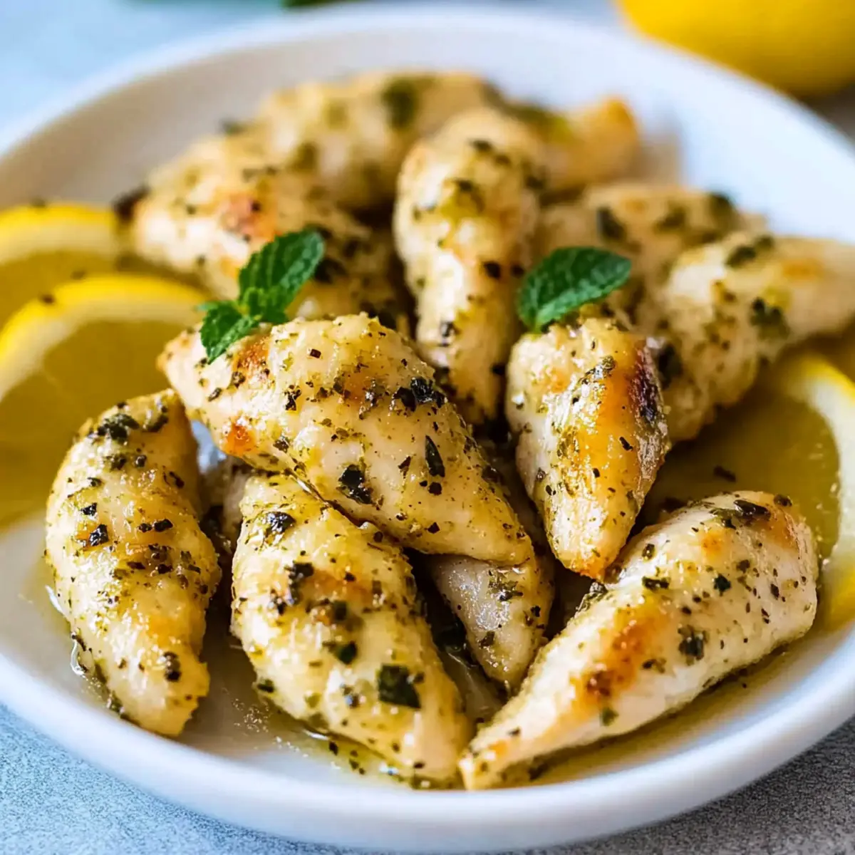 Quick Mediterranean Chicken Tenders