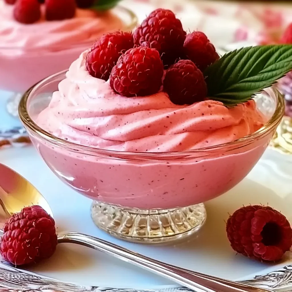 Decadent Valentine’s Raspberry Mousse for Romantic Dessert Celebrations