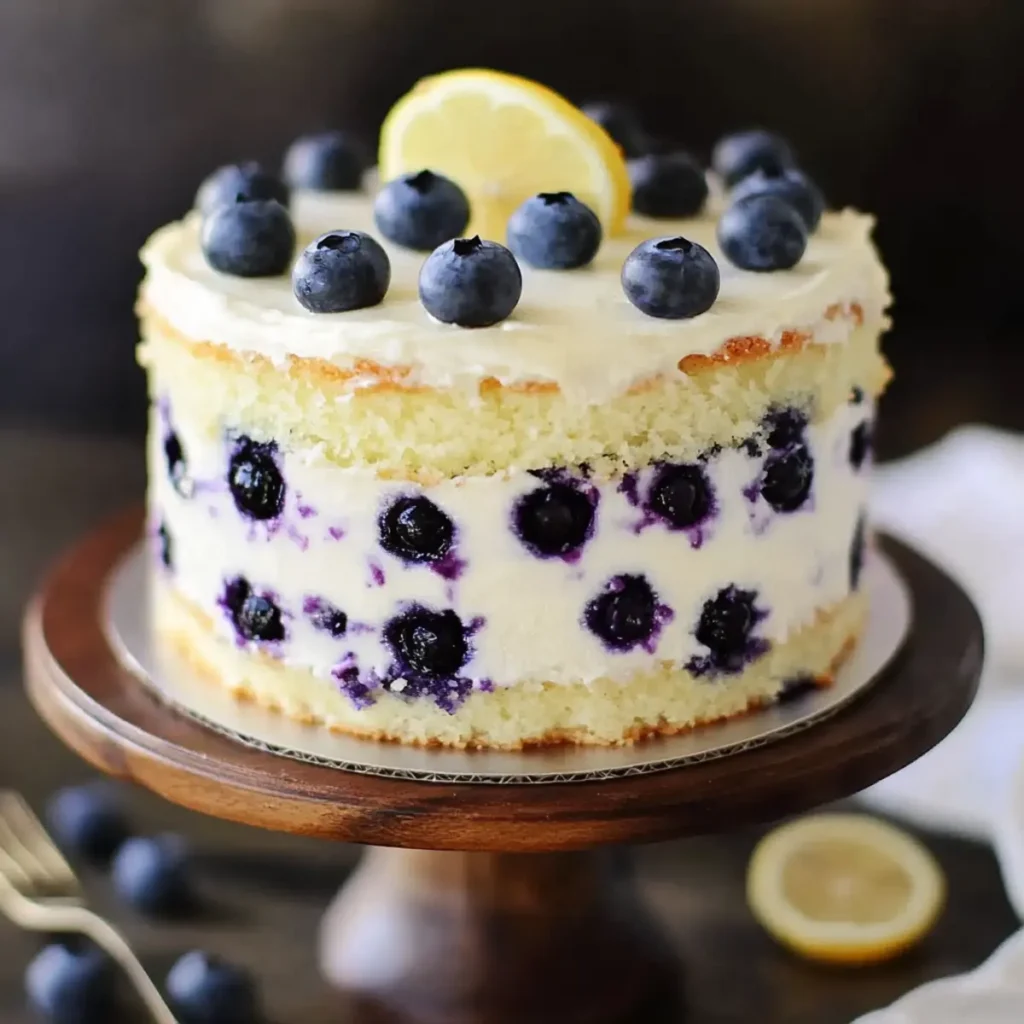 Lemon Blueberry Cake