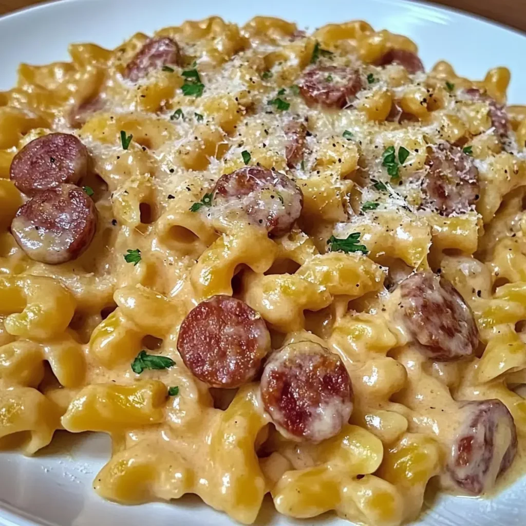 Creamy Smoked Sausage Pasta