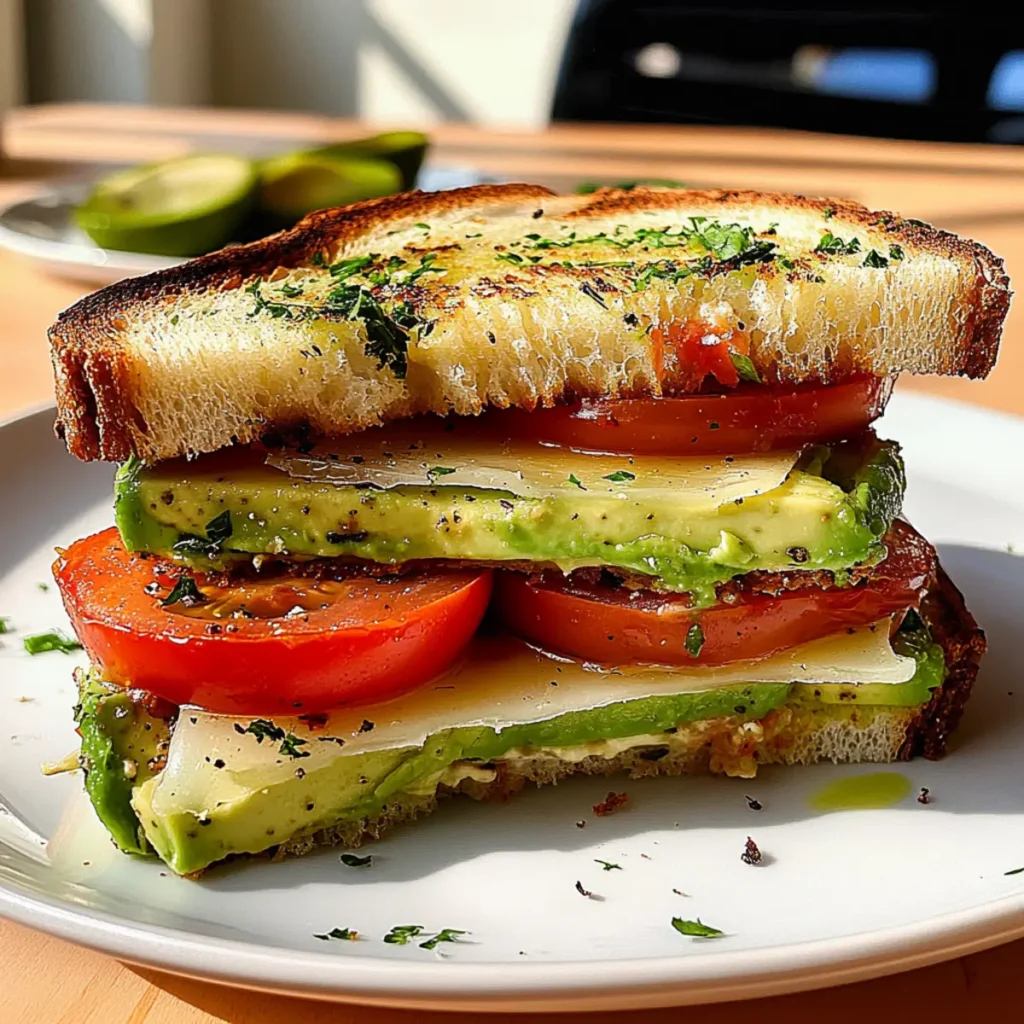 Tomato Avocado Melt