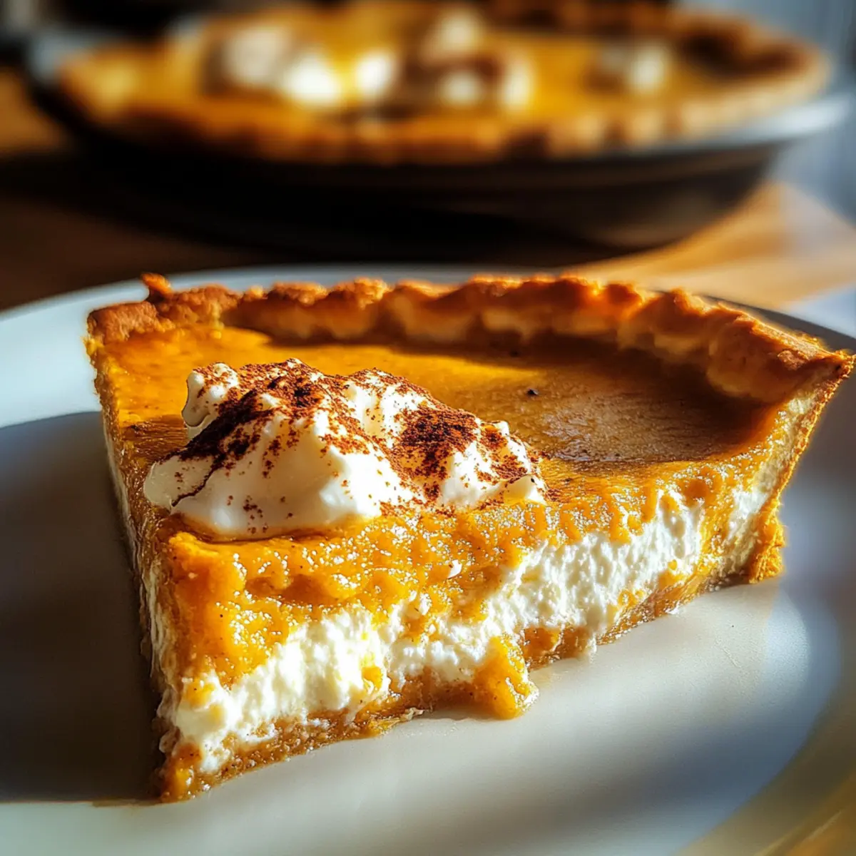 Pumpkin Cottage Cheese Bake
