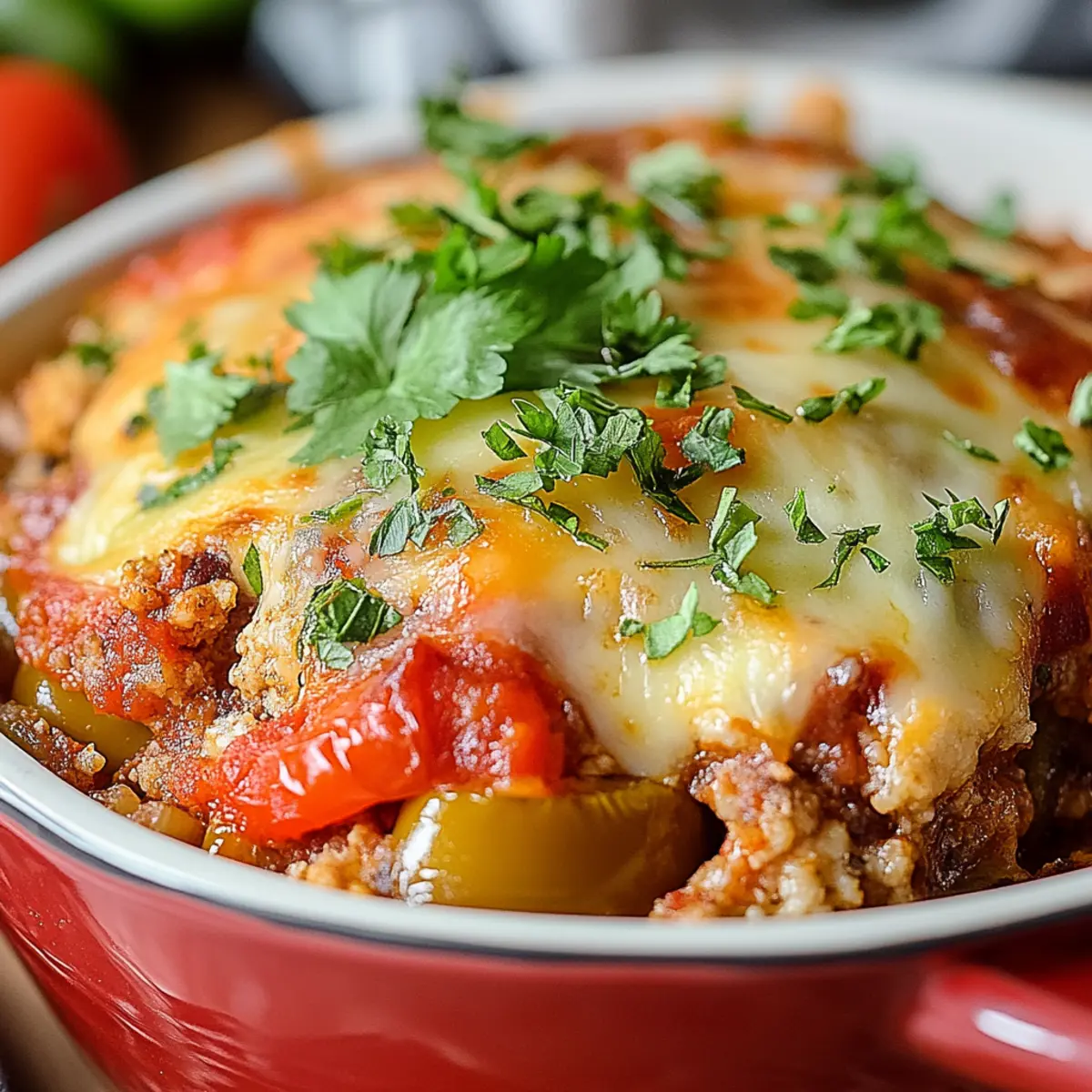Stuffed Pepper Casserole – Hearty Family Meal