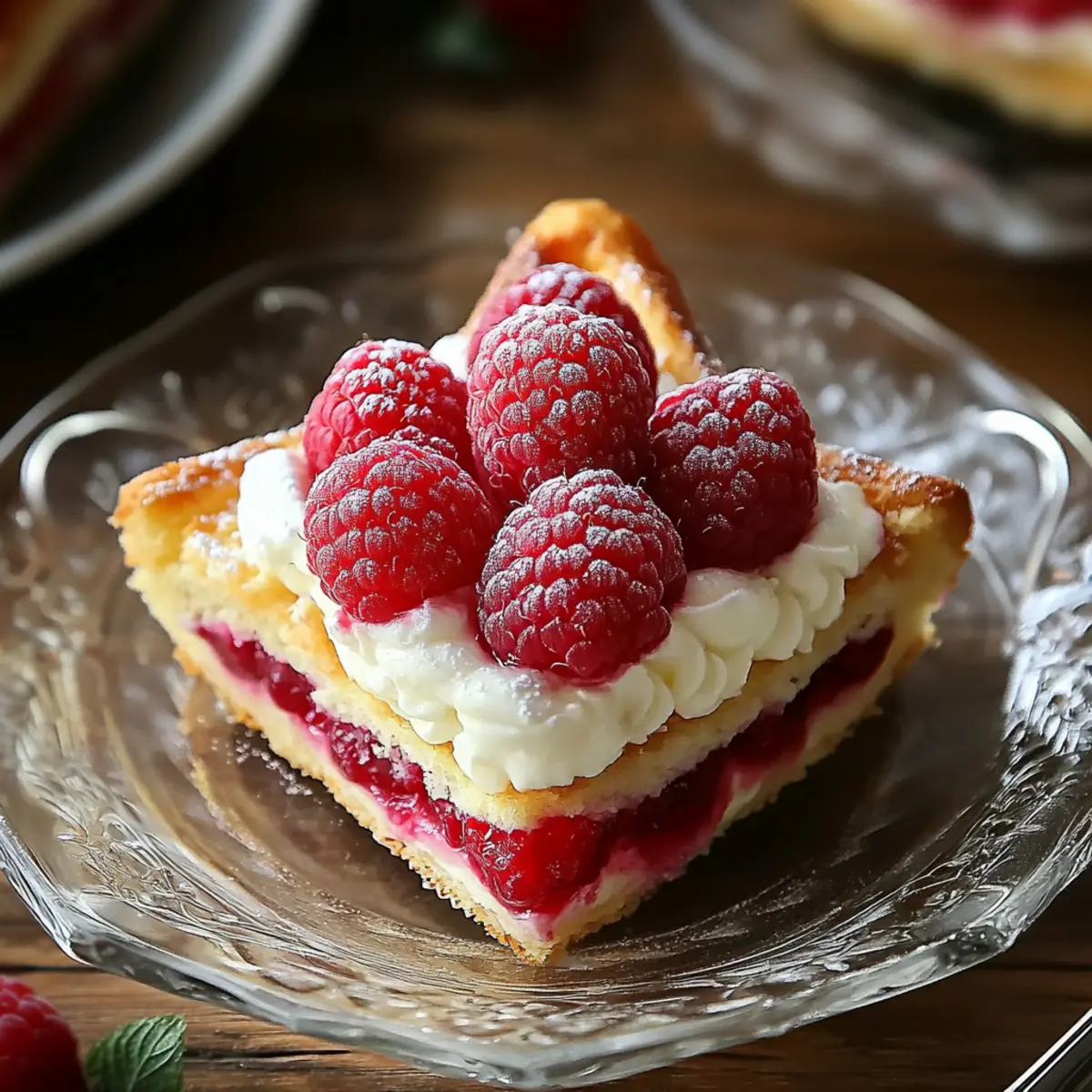 Valentine’s Raspberry Cream Napoleons
