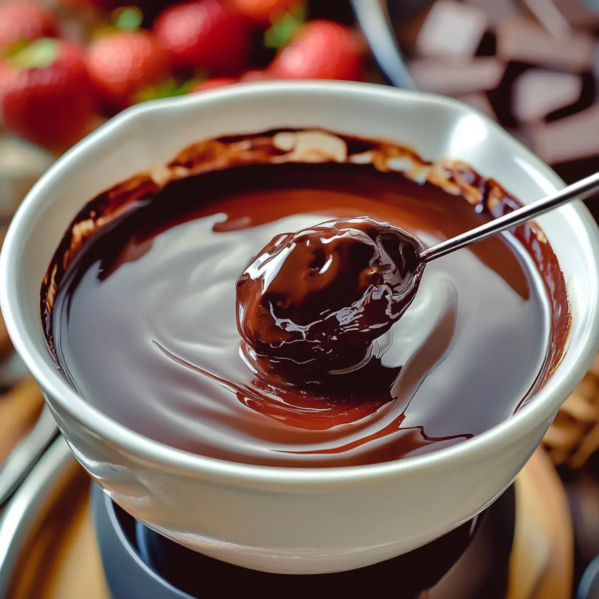 Classic Chocolate Fondue