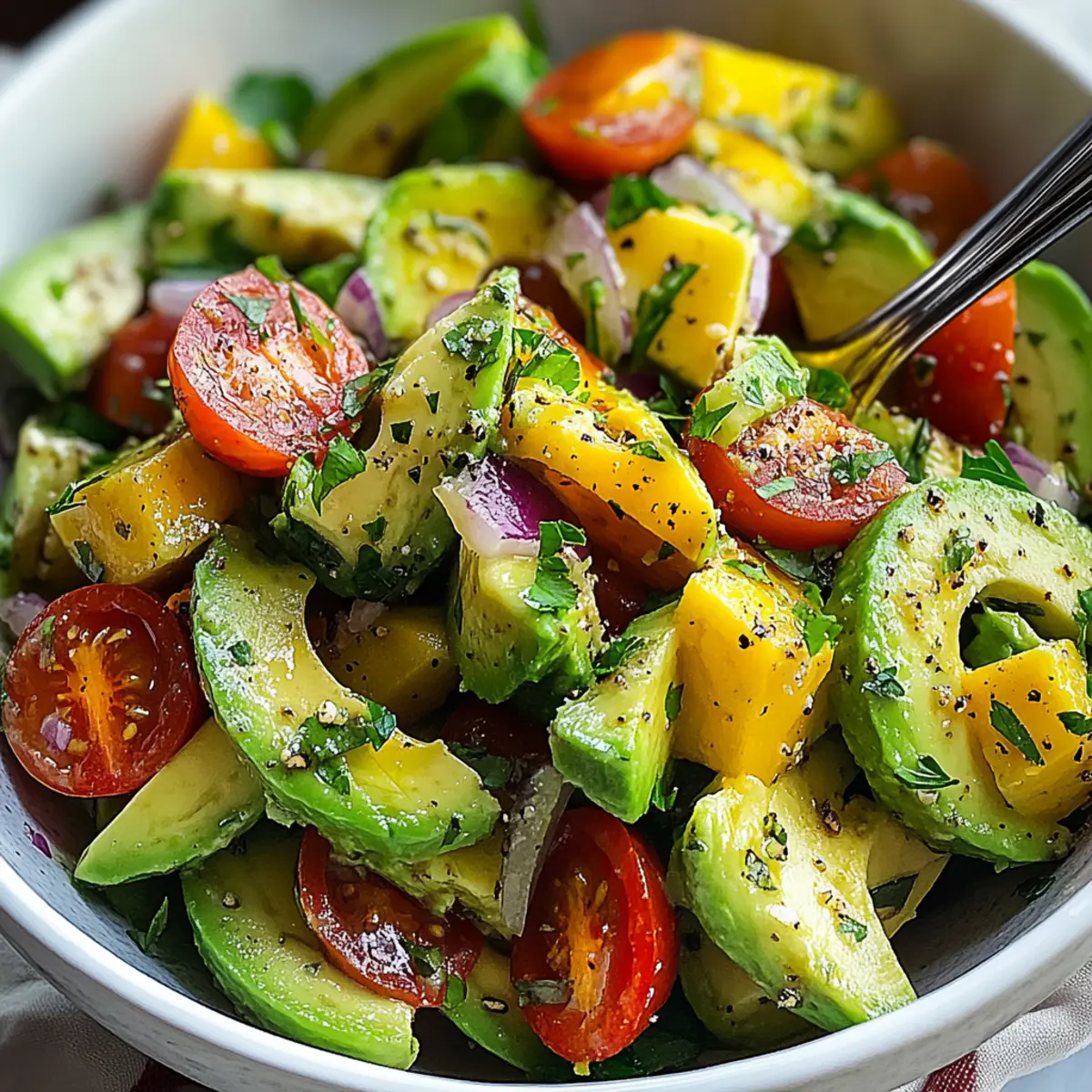 Easy Avocado Salad