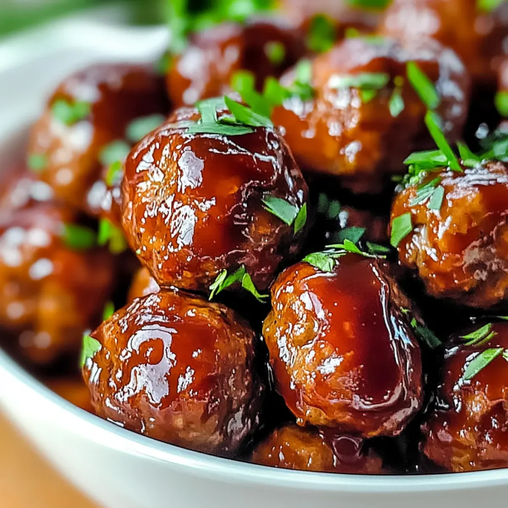 Honey BBQ Meatballs