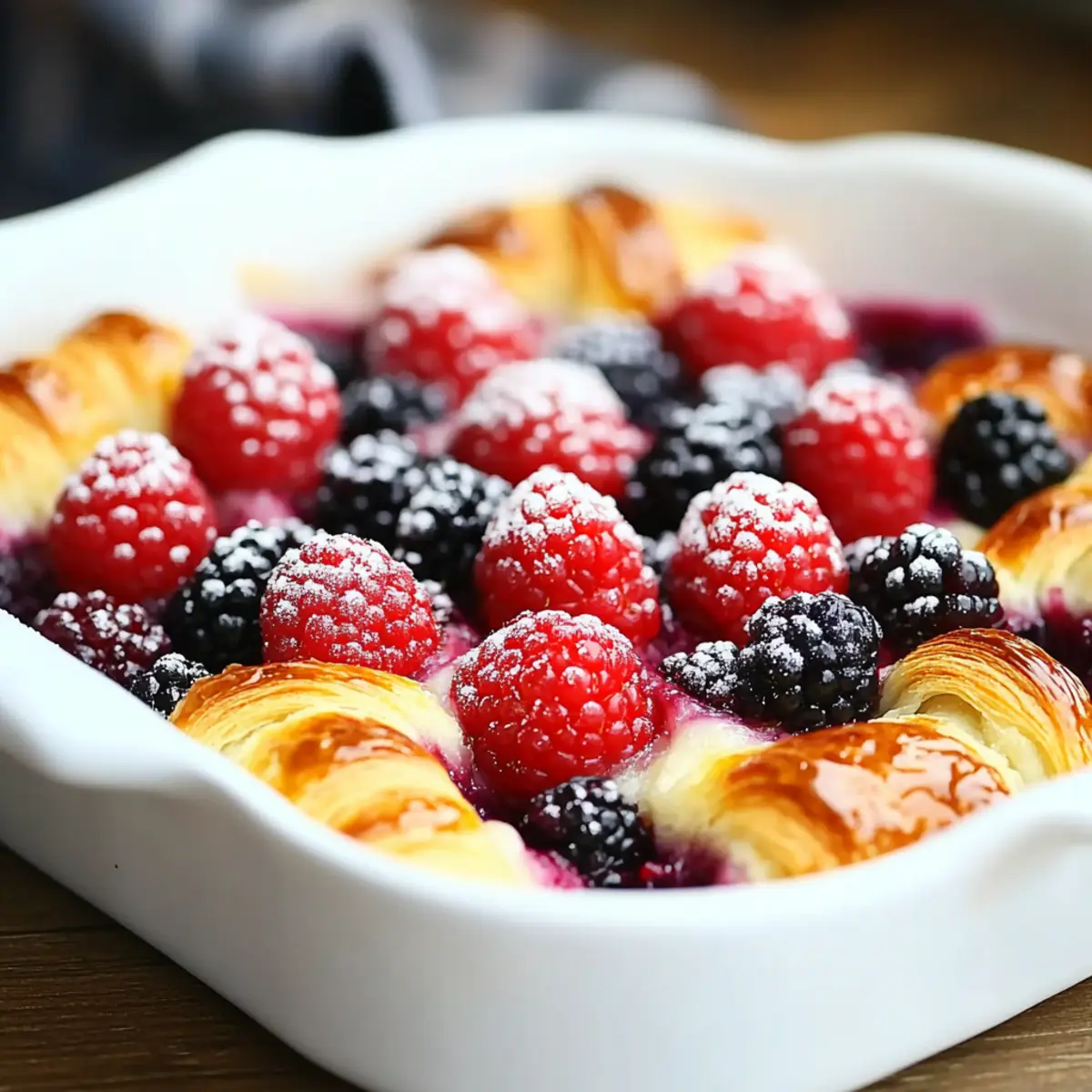 Berry Croissant Bake