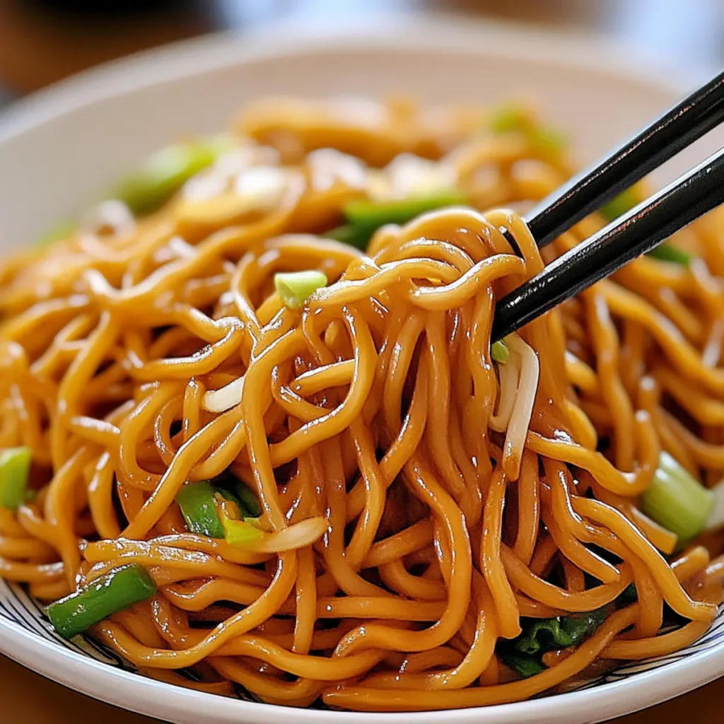 Plain Lo Mein Noodles Recipe
