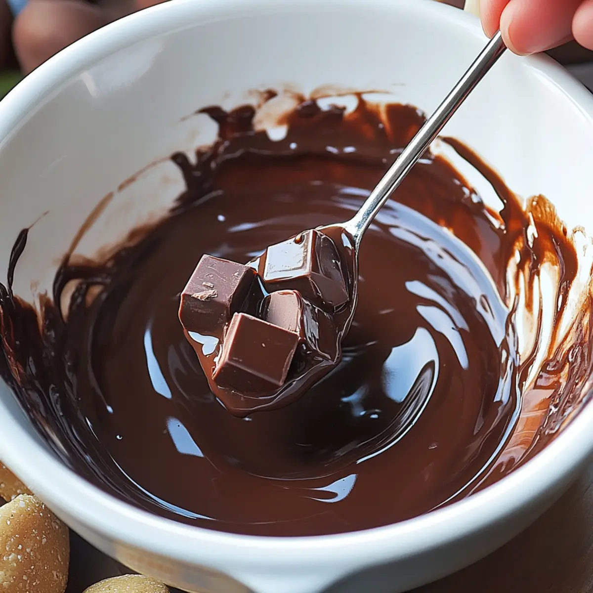 Simple Chocolate Fondue