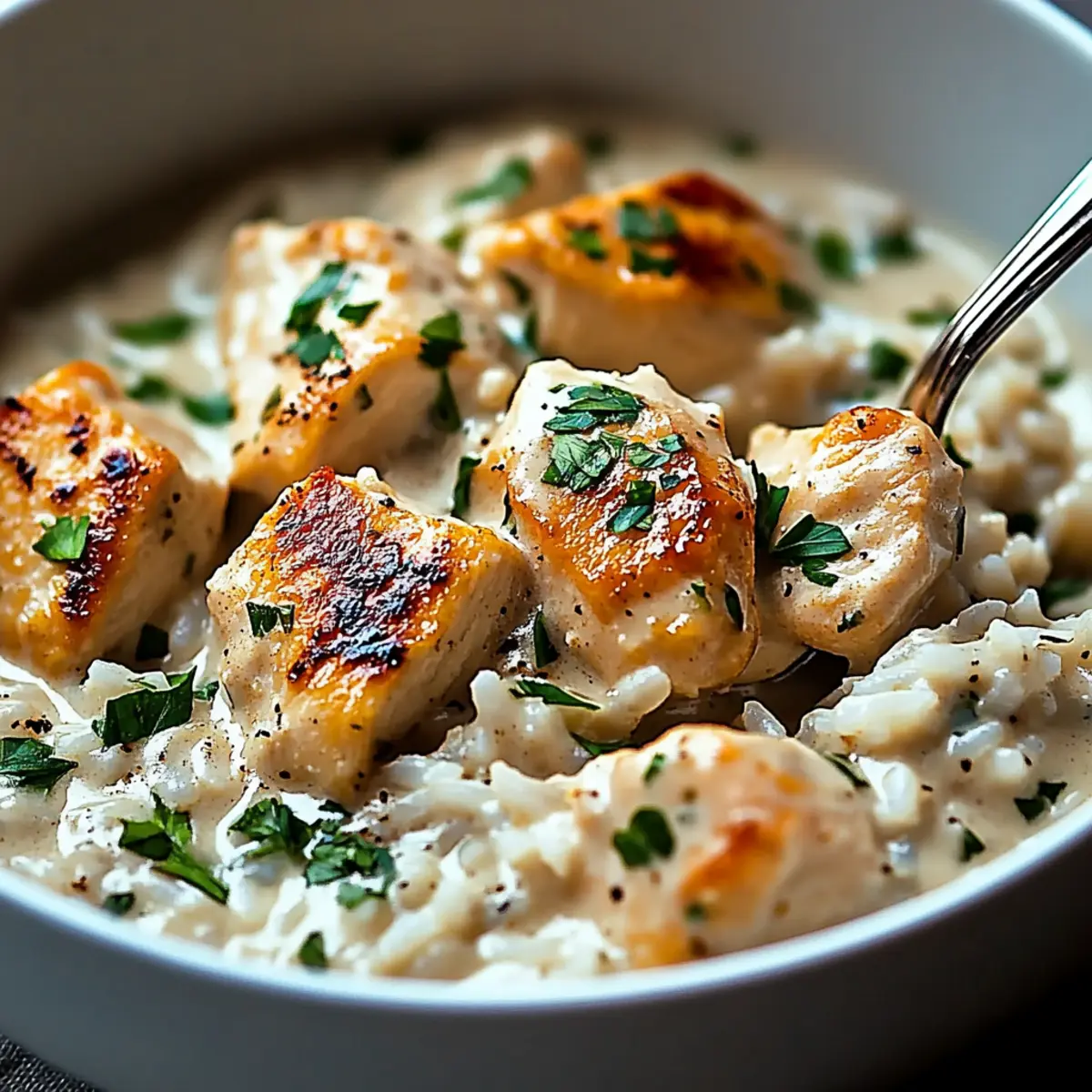 Creamy Herb Chicken & Basmati Rice