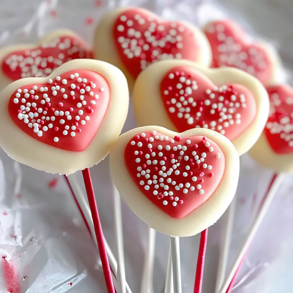 Valentine Cookie Pops
