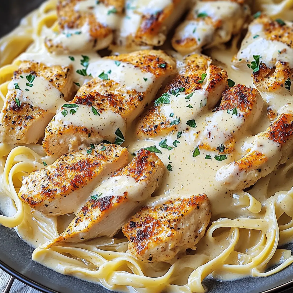 Cajun Chicken Alfredo