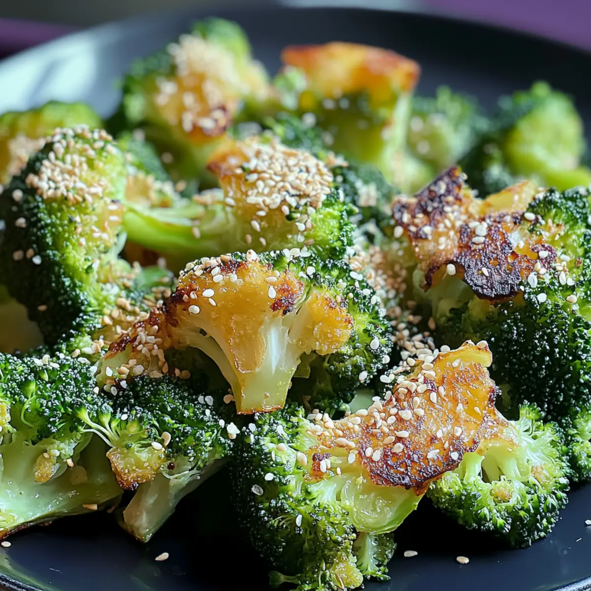Smashed Broccoli