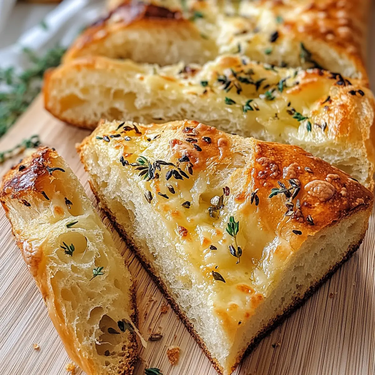 Garlic Herb and Cheese Bread