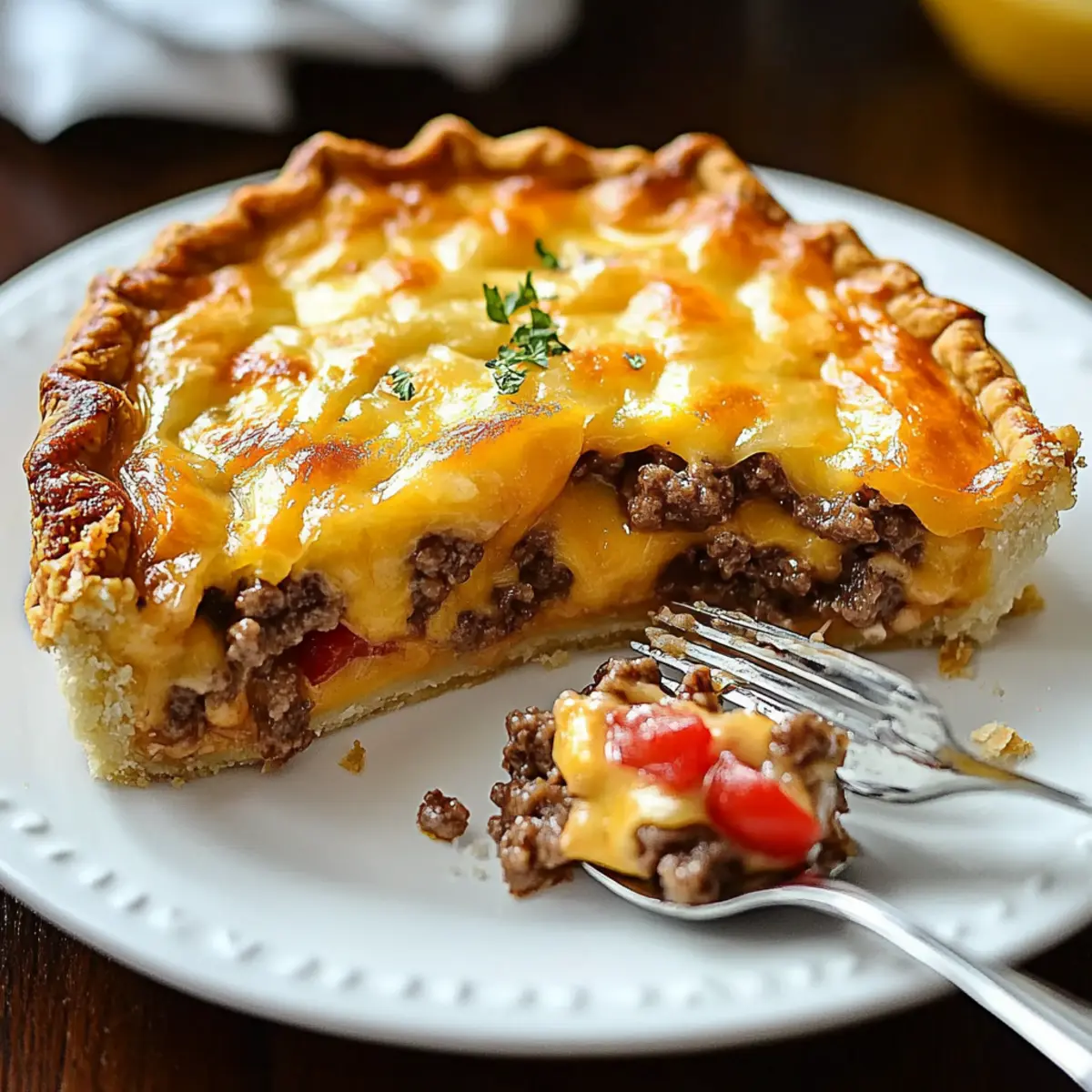 Cheeseburger Pie