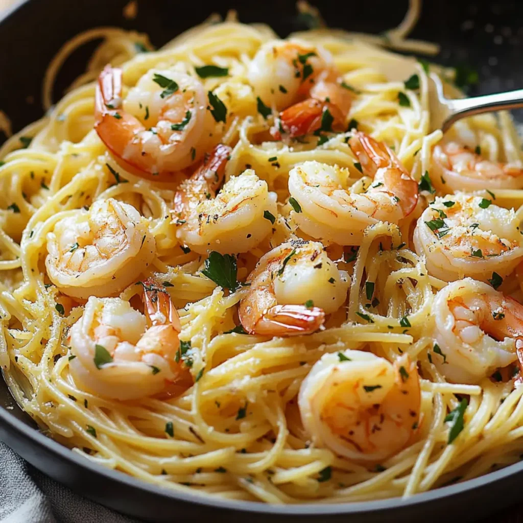 Shrimp Scampi Pasta