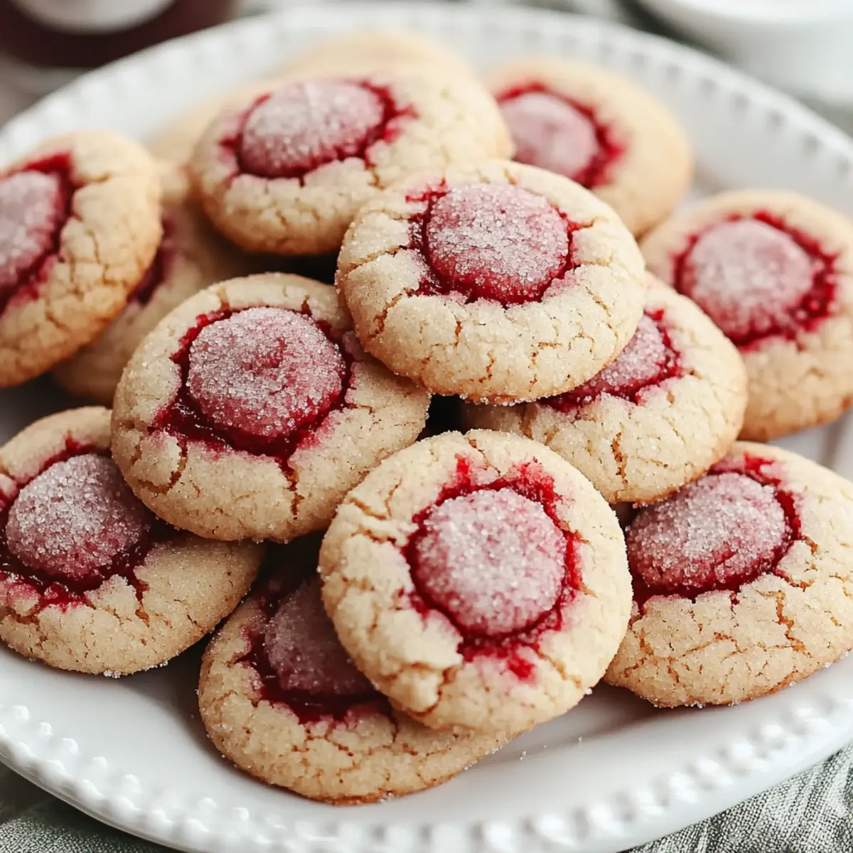 Raspberry Sugar Cookies