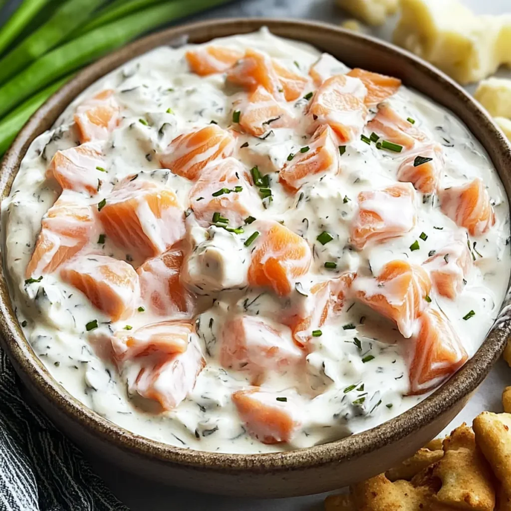 Smoked Salmon Cream Cheese Dip