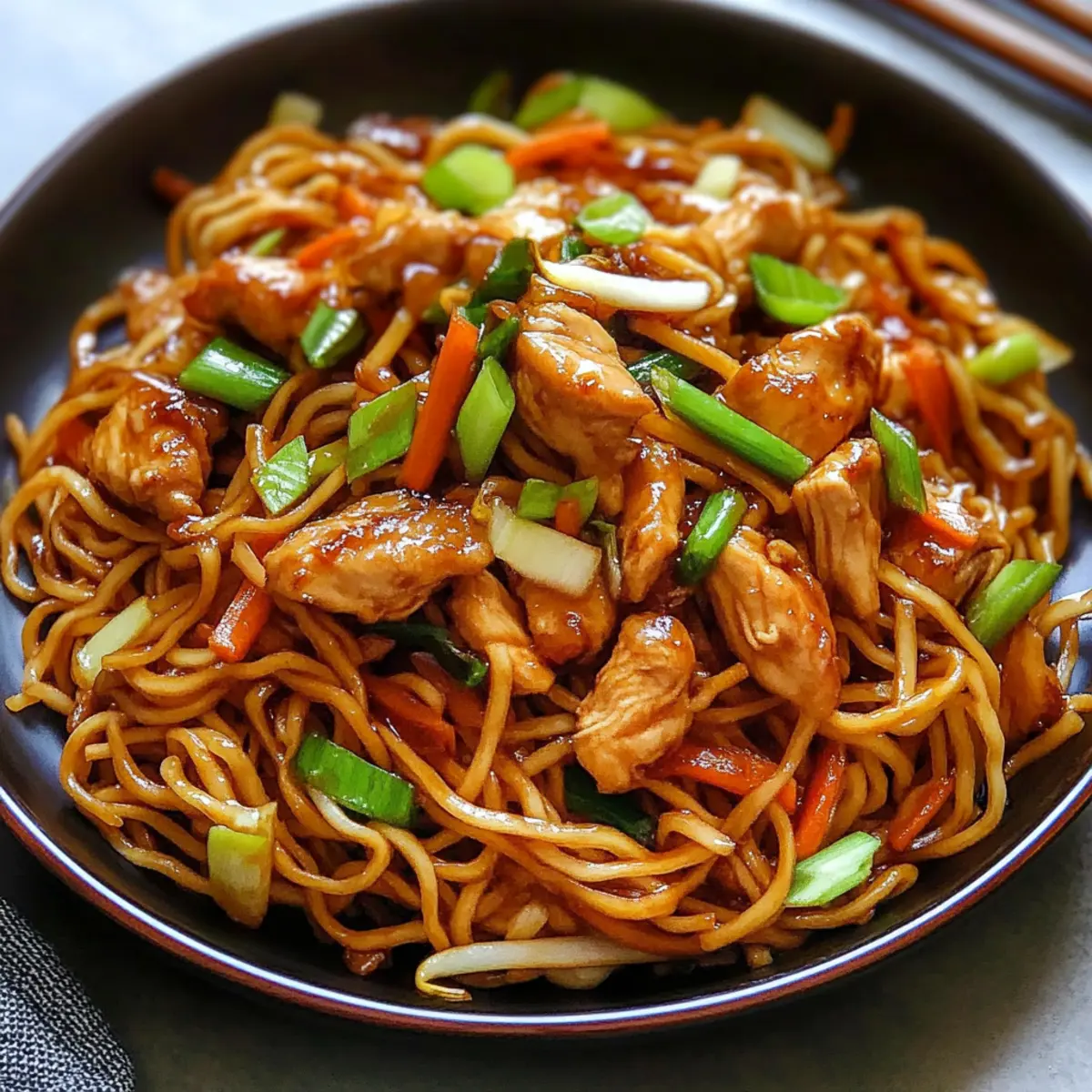 Delicious Chicken Chow Mein