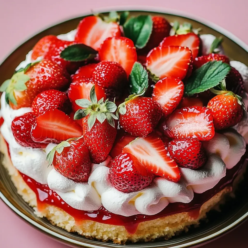 Strawberry Cake Filling