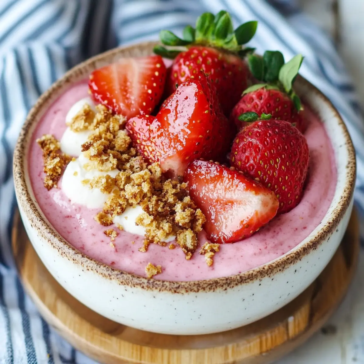 Strawberry Cheesecake Bowl