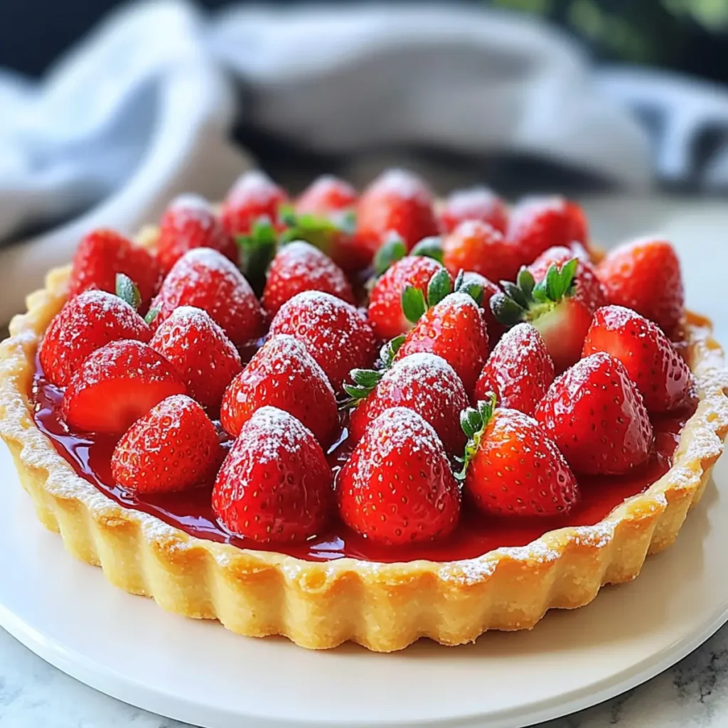 French Strawberry Tart