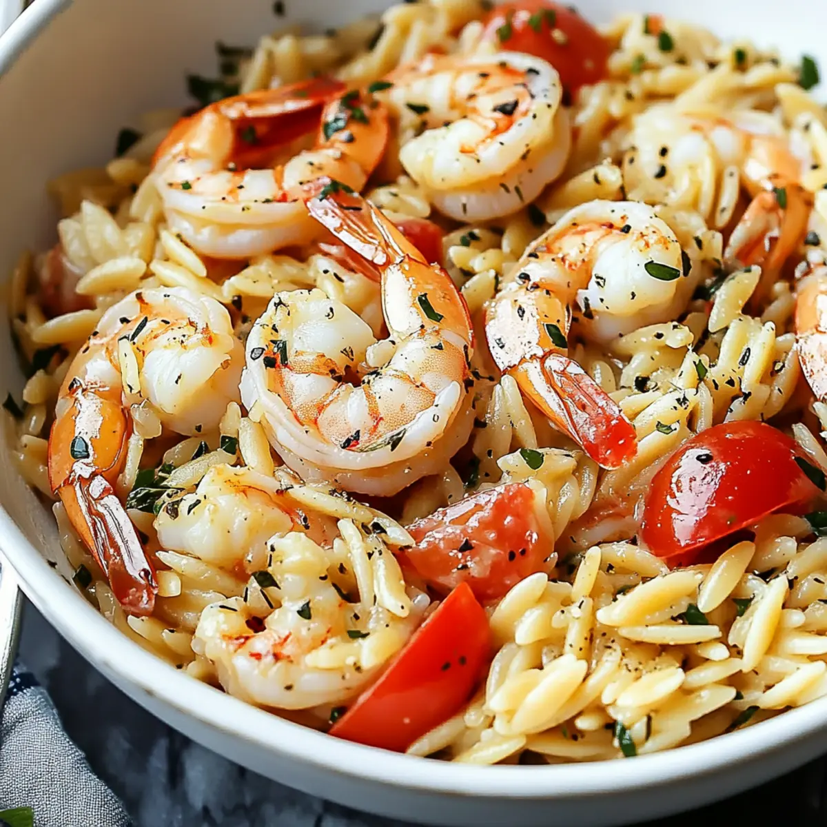 Shrimp Orzo