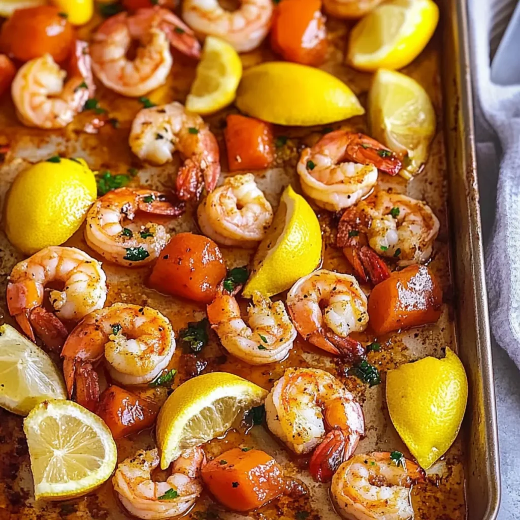 Sheet Pan Shrimp Boil